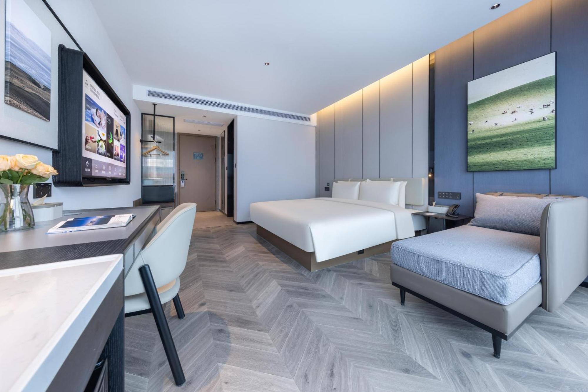 Atour Hotel Wuhan Chuhe Han Street Hongshan Plaza Екстериор снимка