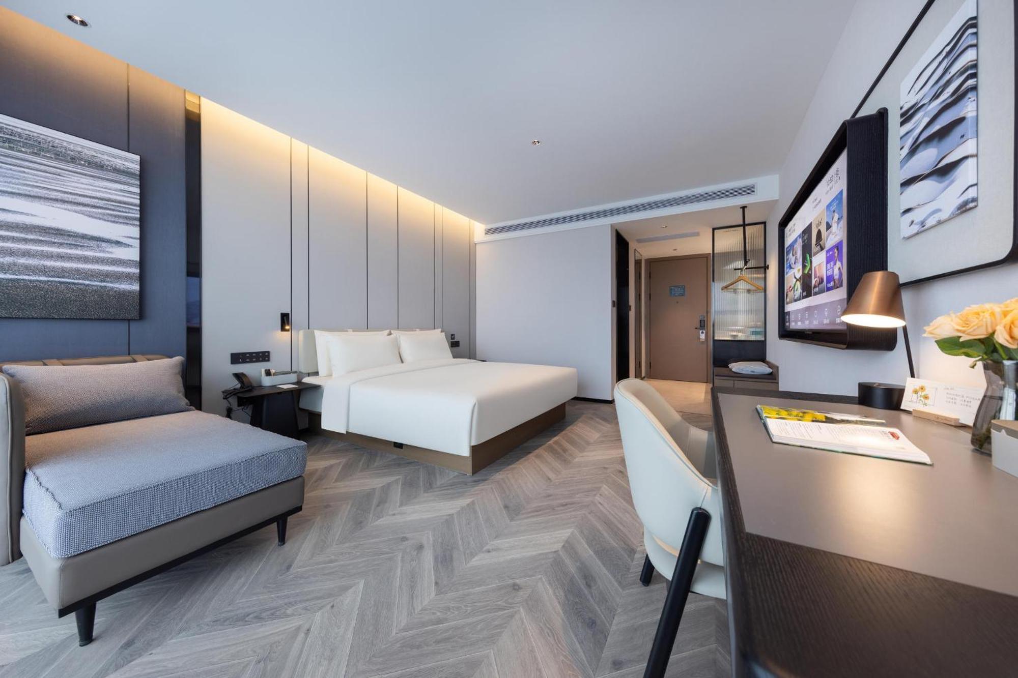 Atour Hotel Wuhan Chuhe Han Street Hongshan Plaza Екстериор снимка